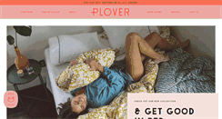 Desktop Screenshot of ploverorganic.com